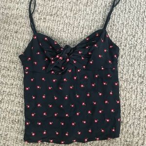 BRANDY MELVILLE TIE FRONT TOP